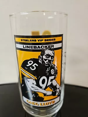 Greg Lloyd Pittsburgh Steelers VIP Series By Eat'n Park And Coca~Cola Glass • $9.99