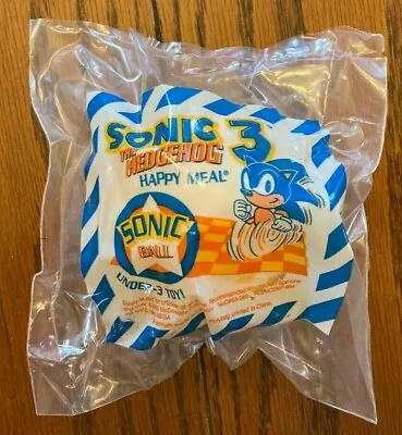 1993 Sega Sonic The Hedgehog McDonalds Happy Meal Toy - Under 3 Ball • $9.99