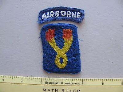 Vietnam Era Theater Made U.s Army 196th Airborne Infantry Brigade Colored Patch • $29.95