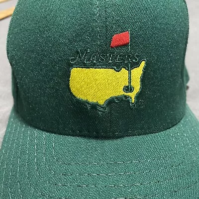 Vintage 2001 PGA Masters Golf Cap Agusta National Green USA Made Large • $36.99