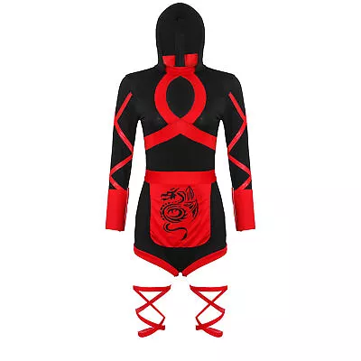 Halloween Female Samurai Clothing Japanese Naruto Ninja Cosplay Costumes • $45.38