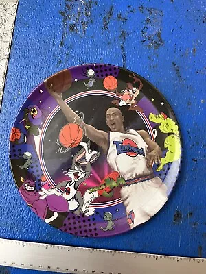 Vintage 1996 Space Jam Melamine Plate Michael Jordan Tune Squad Bugs By Zak • $7.50