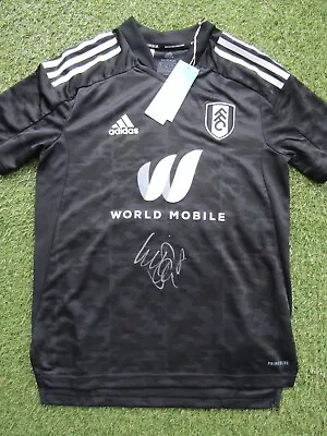 £49.99 • Buy Harry Wilson Hand Signed Fulham FC Away Football Shirt - Autograph