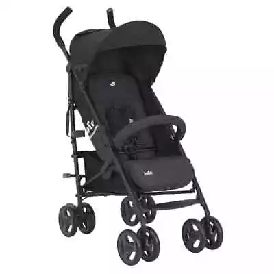 Joie Nitro LX Stroller  Folding Pushchair Stroller - Two Tone Black • £119.99