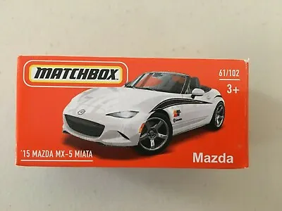 15 Mazda MX-5 Miata * 2022 Matchbox POWER GRABS Case A ~ 61/102 ~ In Stock! • $3.50