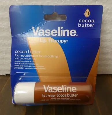 Vaseline Cocoa Butter Lip Therapy Balm 4.8g 0.16 Oz New • $6.95
