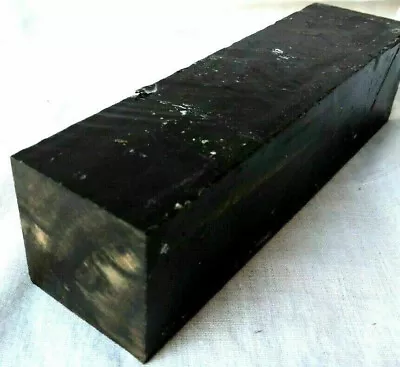 Gabon Ebony Hardwood 6x3x3 Pool Cue Blank Woodturning HiFi Speakers Disks Scales • $89.95