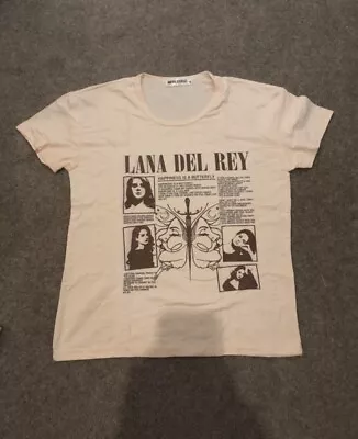 New Womens Lana Del Rey Top In Packaging Beige Size Medium Auction Fast Dispatch • £9.50