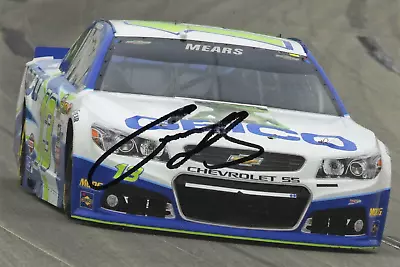 CASEY MEARS NASCAR Racing Race Car Driver Auto Autographed Signed 4x6 Photo 3 • $6.99