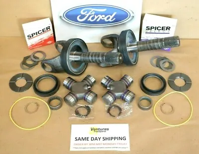 Ford F250 F350 Front Axle Shaft Seal And Bearing Kit Common Wear Items 1998-2004 • $493.96