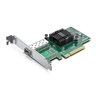 For Intel X520-DA1 W/ 82599EN Controller 10Gb SFP+ To PCIe X8 Network Card • $34.99