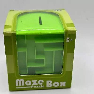 Money Maze Puzzle Box Gift Holder Fun Maze Puzzle Games Bank • $5.99