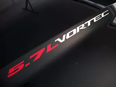 5.7L VORTEC (2) Hood Sticker Decals Emblem Chevy Silverado GMC Sierra Tahoe  • $9.95