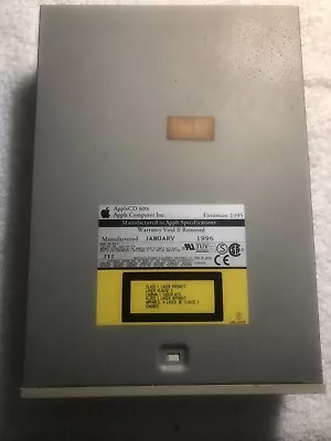£24.57 • Buy APPLE CD 600i 50-PIN SCSI CD-ROM DRIVE CDR-504-K  MACINTOSH COMPUTER
