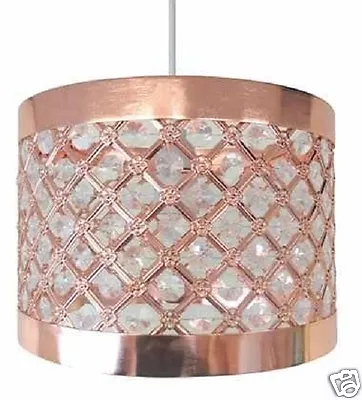 Easy Fit Moda Sparkly Ceiling Pendant Light Shade Fitting Modern Decoration New • £15.95