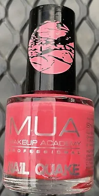 Makeup Academy Nail Quake 10ml Pink Nail Polish Varnish Shatter Effect • £2.99