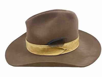 Vintage Norm Thompson Safari  Self-Conforming Hat Mens Hand Creased • $100