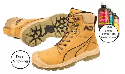 $297.50 • Buy  Work Boots PUMA Conquest Zip-sider Waterproof Membrane PLUS Bonus Kombucha