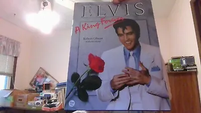 Elvis A King Forever 1985hb Book 8x10-1/2  Robert Gibson W/dust Jckt Mint. • $18