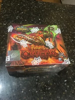 WoWTCG Factory Sealed Fires Of Outland Booster Box! Set With Spectral Tiger! USA • $2890