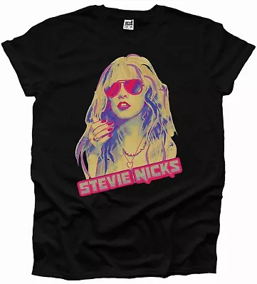 Stevie Nicks Rock Hippy 70s 80s Love Music Men's Printed Woman Tshirt UK Seller  • £9.99