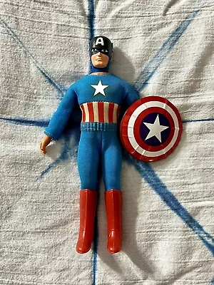 Vintage Mego Captain America 8” Action Figure Type 2 Body WGSH • $54.99