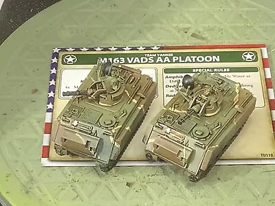 Team Yankee Painted US M-163 VADS AA Plt With Card • $39.60