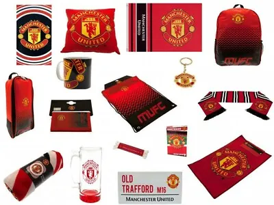 £6.99 • Buy Manchester United FC Official Merchandise Gifts /Birthdays/Christmas FREE(UK)P+P