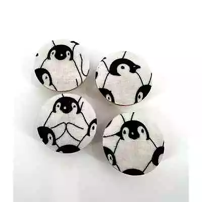 Little Penguins Drawer Knob Pulls Dresser Room Accent Decor Handles Nursery  • £11.40