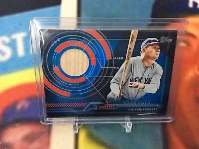 2014 Topps Trajectory Relics  Babe Ruth TR-BR Game-Used Memorabilia Card Yankees • $198.99