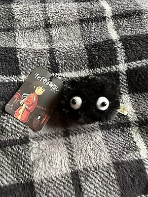 My Neighbor Totoro Soot Sprite Dust Bunny Plush Toy Cute Pendant Keychain Gift • $4