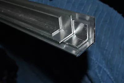 £2.99 • Buy Aluminium L Section Bar Angle 90 Degree Imperial 1/2  5/8  3/8  3/4  1  X 1/16 