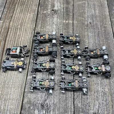 Vintage AFX TYCO HO Slot Car Lot X12 Non Magnatraction Chassis Parts Restoration • $87