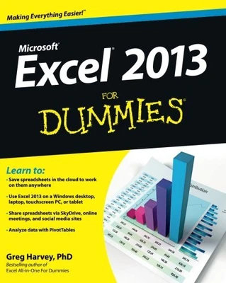 $5.59 • Buy Excel 2013 For Dummies