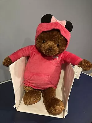 NEW Disney Minnie Mouse Toddler Girl 4T Plush Pink Hoodie Jumping Beans Shirt • $7.99