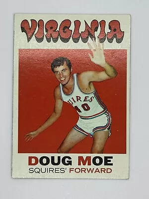 1971-72 Topps - #181 Doug Moe (RC) Vintage • $5