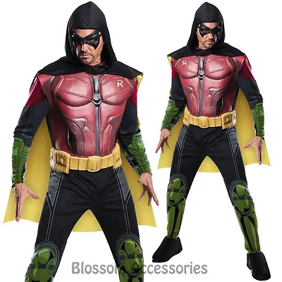 £50.57 • Buy CL250 Mens Robin Muscle Chest Batman Arkham City Villain Costume Superhero Hero 