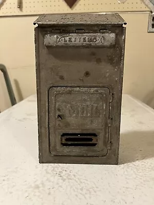 Vintage Mailbox Corbin Style Metal Wall No Key • $20