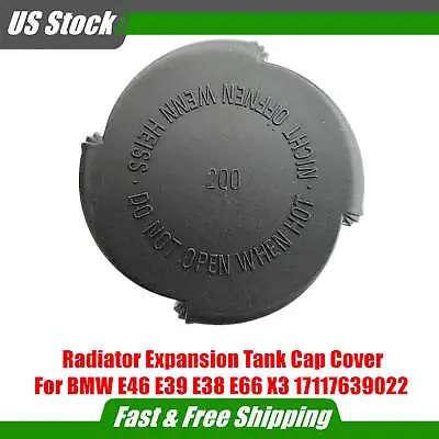 Radiator Expansion Tank Cap Cover Fit For BMW E46 E39 E38 E66 X3 17111712669 • $8.89