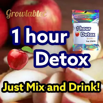 1 Hour Detox - Best Selling Removes Marijuana Weed THC Detox Fast! • $39.99