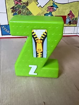 Vintage Tyco Sesame Street Jumbo Alphabet Replacement Letter  Z   Jim Henson • $3