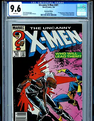 X-Men #201 GCG 9.6 NM+ 1986 Marvel Comics 1st Nathan Summers Cable Amricons K62 • $349.99