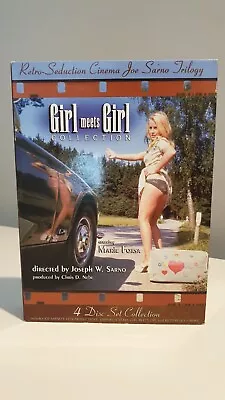 Joseph W. Sarno VERY RARE 4 Disc Girl Meets Girl Collector's Boxset Marie Forsa. • £99.99