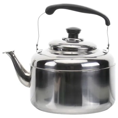  Large Capacity Kettle Pot Tea Kettles Whistling Water Metal • £21.92