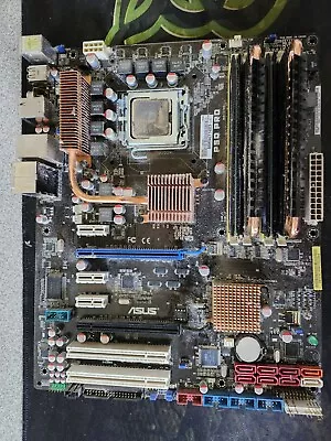 Asus P5Q-PRO Intel E8400 8gb HD 4850 Combo • $79.99