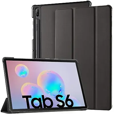 For Samsung Galaxy Tab S6 Case Premium Smart Book Stand Cover (T860 T865) • £8.95