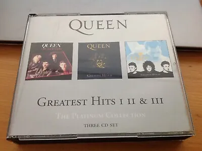 Queen- The Platinum Collection Triple Music CD • £8.75
