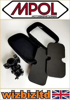 Motorcycle/Cycle Waterproof Mobile Phone Holder Fits Medion Life S5004 LUGGPS11 • £15.95