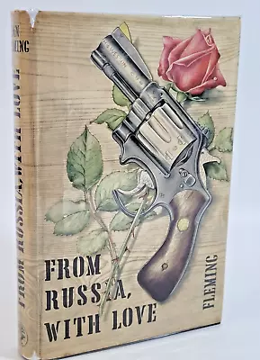$1200 • Buy Ian Fleming / From Russia With Love 1957 Reprint In Original FIRST Edition DJ