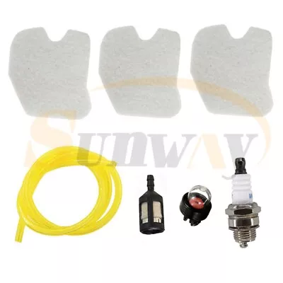 £7.99 • Buy Air Filter Spark Plug Service Kit For Husqvarna 235 235E 236 236E 240E 545061801